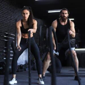Rolling Rope for fat loss