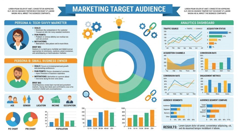 target audience marketing concept
